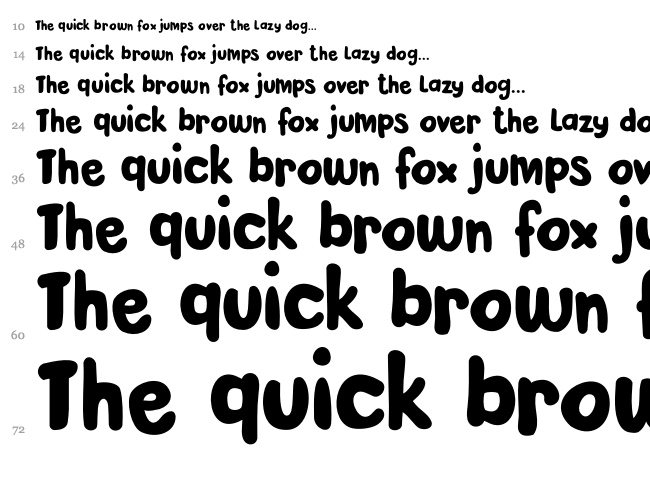 DK Pardesi font waterfall